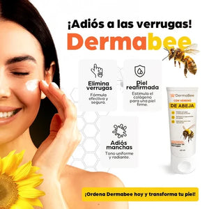 DERMABEE® - Crema tópica con Veneno de abejas para las Manchas y Verrugas